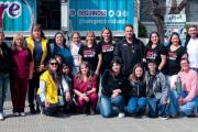 Exitosa jornada solidaria de donación de sangre en Plaza San Martín