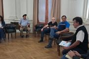 Barenghi convocó a entidades locales para monitorear el avance del agua