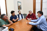 Barenghi recibió al ministro Rodríguez y destacó el apoyo de Provincia