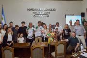 Reconocimiento al Mundialito en el Concejo Deliberante casarense