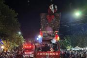 Bomberos suspendió el mega desfile de Navidad por pronóstico de lluvias
