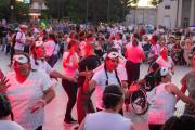 Amplia convocatoria en la jornada inclusiva en la Plaza San Martín