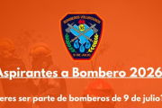 Bomberos Voluntarios abre la inscripción para Aspirantes en ambos sexos