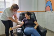 Realizan jornada de donación de sangre en Carlos Casares