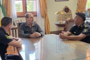 Stadnik puso en funciones y respaldó al nuevo jefe de la Comisaría local