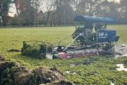 Comenzaron los trabajos de limpieza en la laguna del Parque San Martín