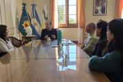 Stadnik se reunió con docentes de El Billar por el estado de los caminos