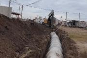 Comenzaron las obras de entubamiento y drenaje en el Barrio Deportivo