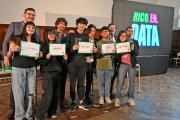 Presentan el programa “Rico en Data” en escuelas secundarias del distrito