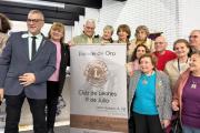 El Club de Leones de Nueve de Julio recibió las Palmas de Oro por su labor
