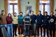 Stadnik recibió a integrantes de la comisión del Merenderock