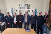 Juan José Dávila asumió al frente de la Policía Comunal nuevejuliense