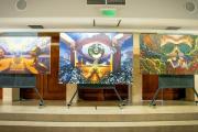 Inauguraron la muestra “Del grafito al óleo” del artista Marcelo Gómez