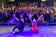 “Vale con Bigote” combinó humor e historias de pareja en el Cine Zurro