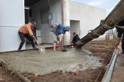 Avanza la construcción del nuevo edificio del Centro de Formación Integral N° 1