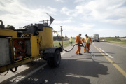 Vialidad Nacional supervisa los trabajos de puesta en valor en la Ruta Nacional 5