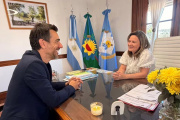 El Senador Pablo Petrecca visitó Nueve de Julio
