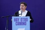 Kicillof juega fuerte en un acto en Avellaneda con aires de lanzamiento