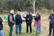 Técnicos del CEAMSE recorrieron el relleno sanitario y el basural a cielo abierto