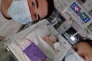 La beba bragadense fue operada con éxito del corazón y aguardan su evolución
