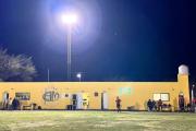 El Club Atlético Moctezuma estrenó las luces de su Polideportivo “Los Canarios”