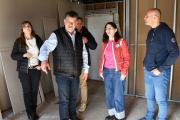 Viviendas ex Cáritas: Barenghi Batakis recorrieron el reinicio de las obras