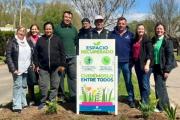 Recuperan dos históricos microbasurales y los transforman en espacios verdes