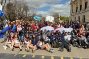 Día del Estudiante: colorida marcha hacia el Parque Lacunario