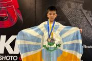 Orgullo de Trenque Lauquen: Thiago Sosa convirtió su sueño en medallas