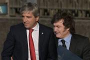 Milei respaldó a Luis Caputo y se mostró confiado en su reelección