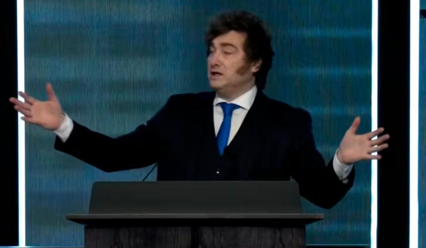 Javier Milei llevó a la “Argentina Week” su enfrentamiento con empresarios