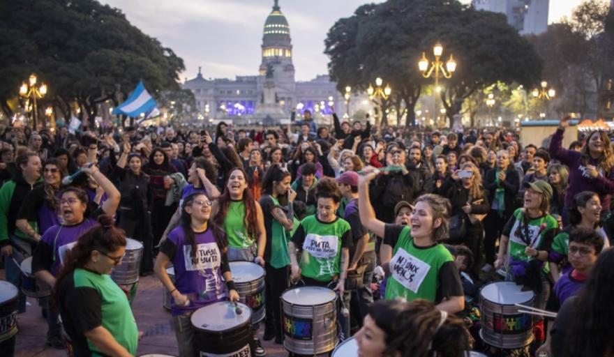 El reclamo por Ni una Menos se volvió a escuchar a lo largo de todo el país