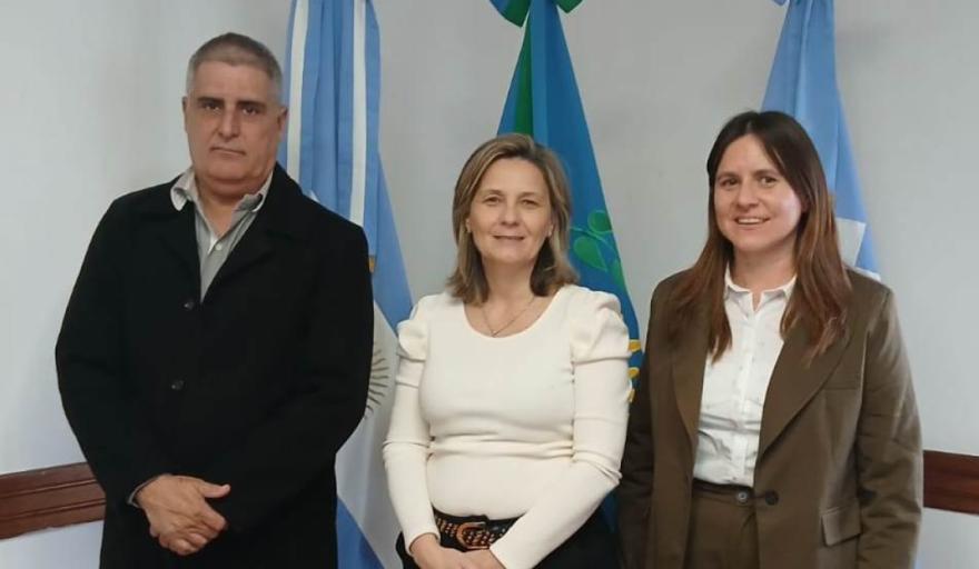 Gentile puso en funciones a Oriana Malavolta y Fabián Beltrán
