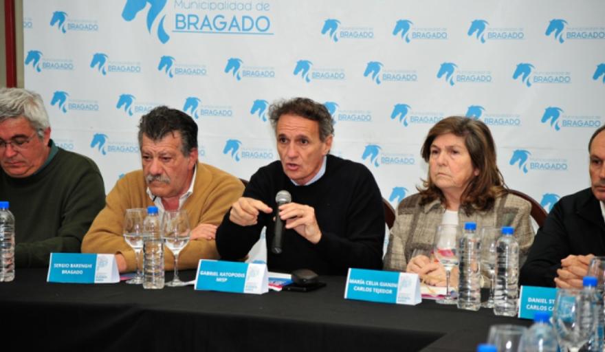 Katopodis presentó en Bragado el nuevo Visor Hidrometeorológico